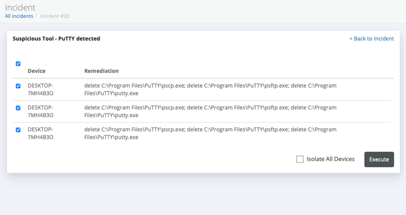 Remediation Actions: A Powerful New Feature for Incident Response